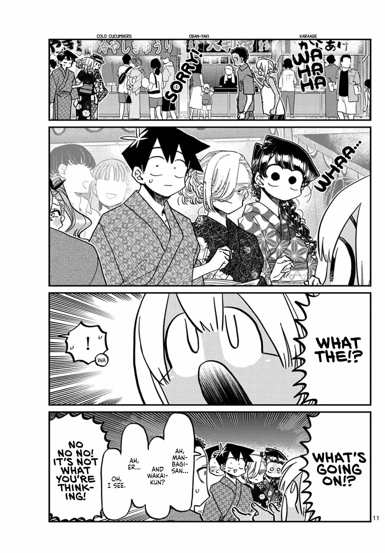 Komi-san wa Komyushou desu Chapter 398 page 11
