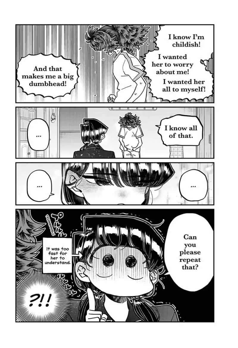 Komi-san wa Komyushou desu Chapter 402 page 14