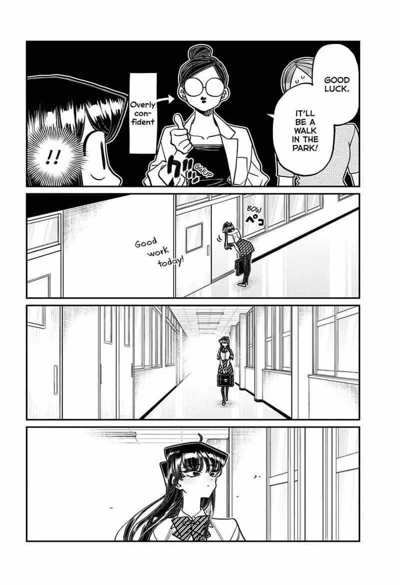 Komi-san wa Komyushou desu Chapter 407 page 2