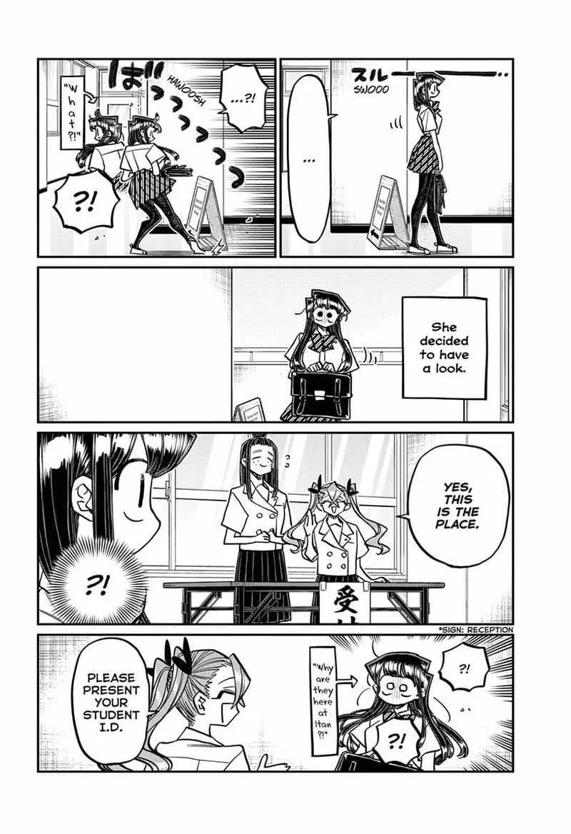 Komi-san wa Komyushou desu Chapter 407 page 4