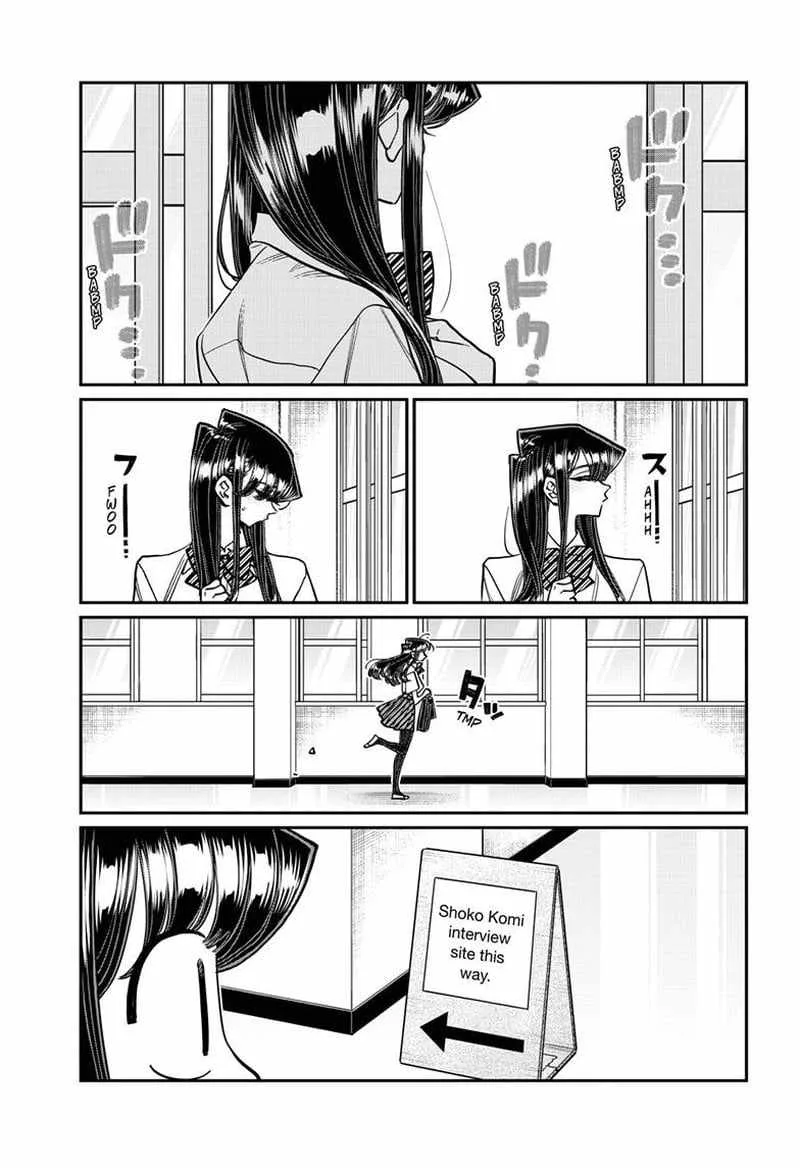 Komi-san wa Komyushou desu Chapter 407 page 3