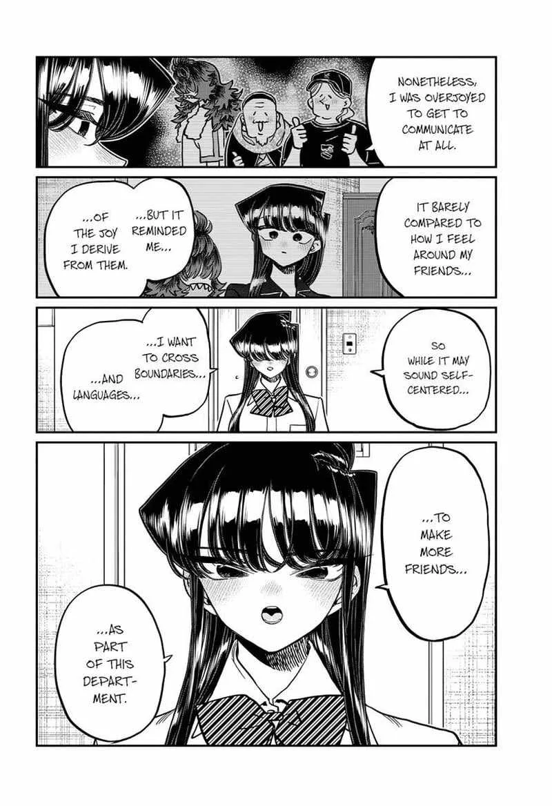 Komi-san wa Komyushou desu Chapter 407 page 12