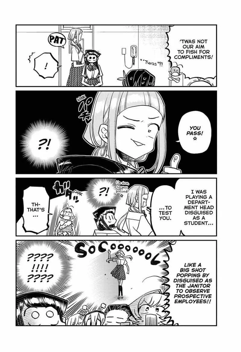 Komi-san wa Komyushou desu Chapter 407 page 16