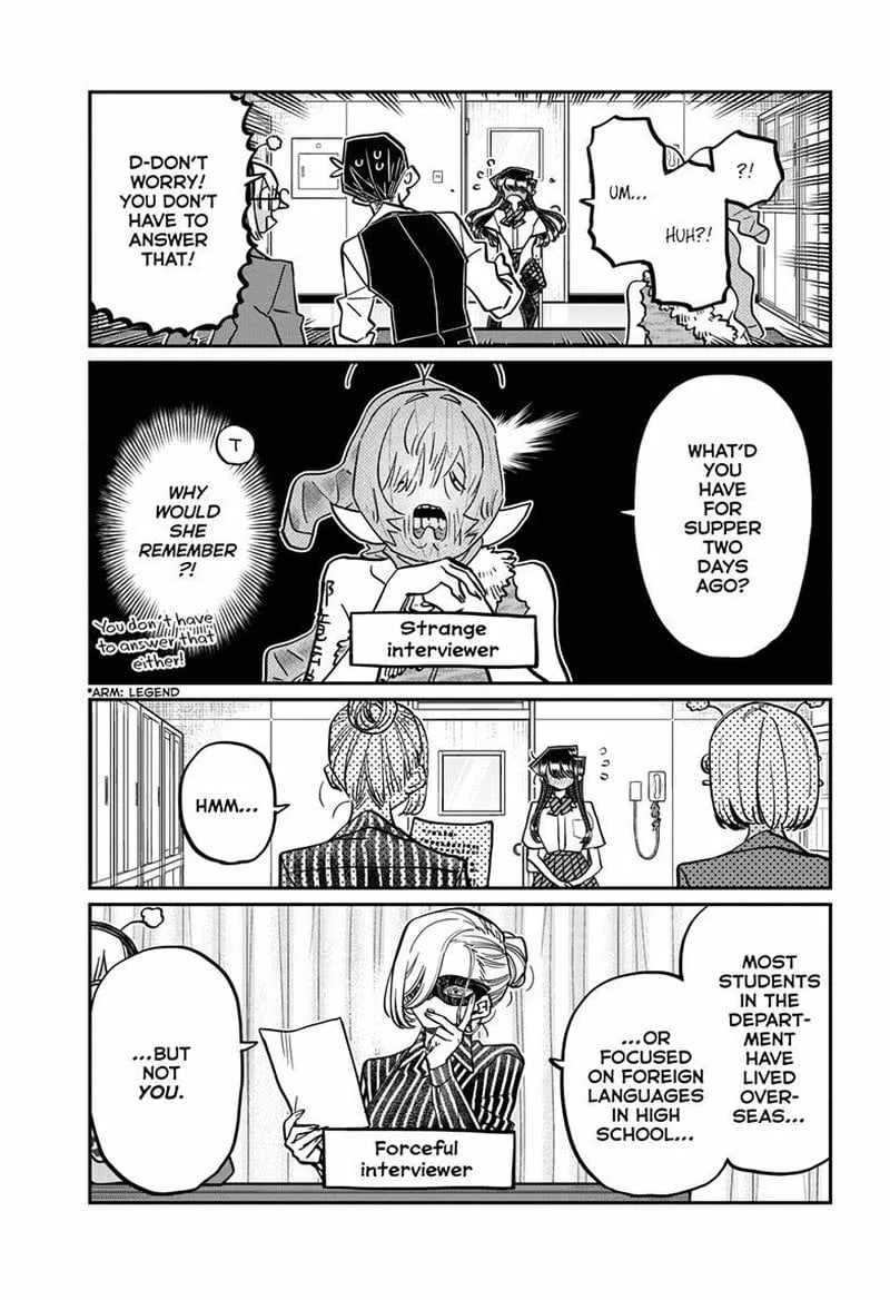 Komi-san wa Komyushou desu Chapter 407 page 9