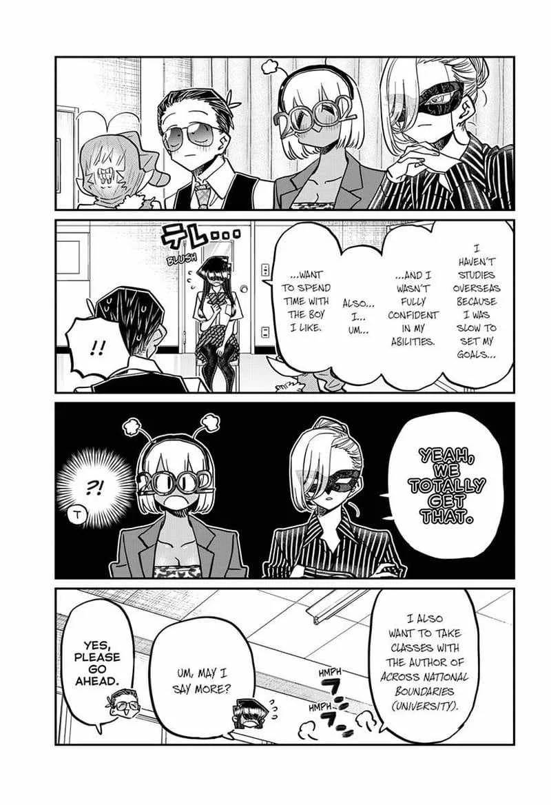 Komi-san wa Komyushou desu Chapter 407 page 13