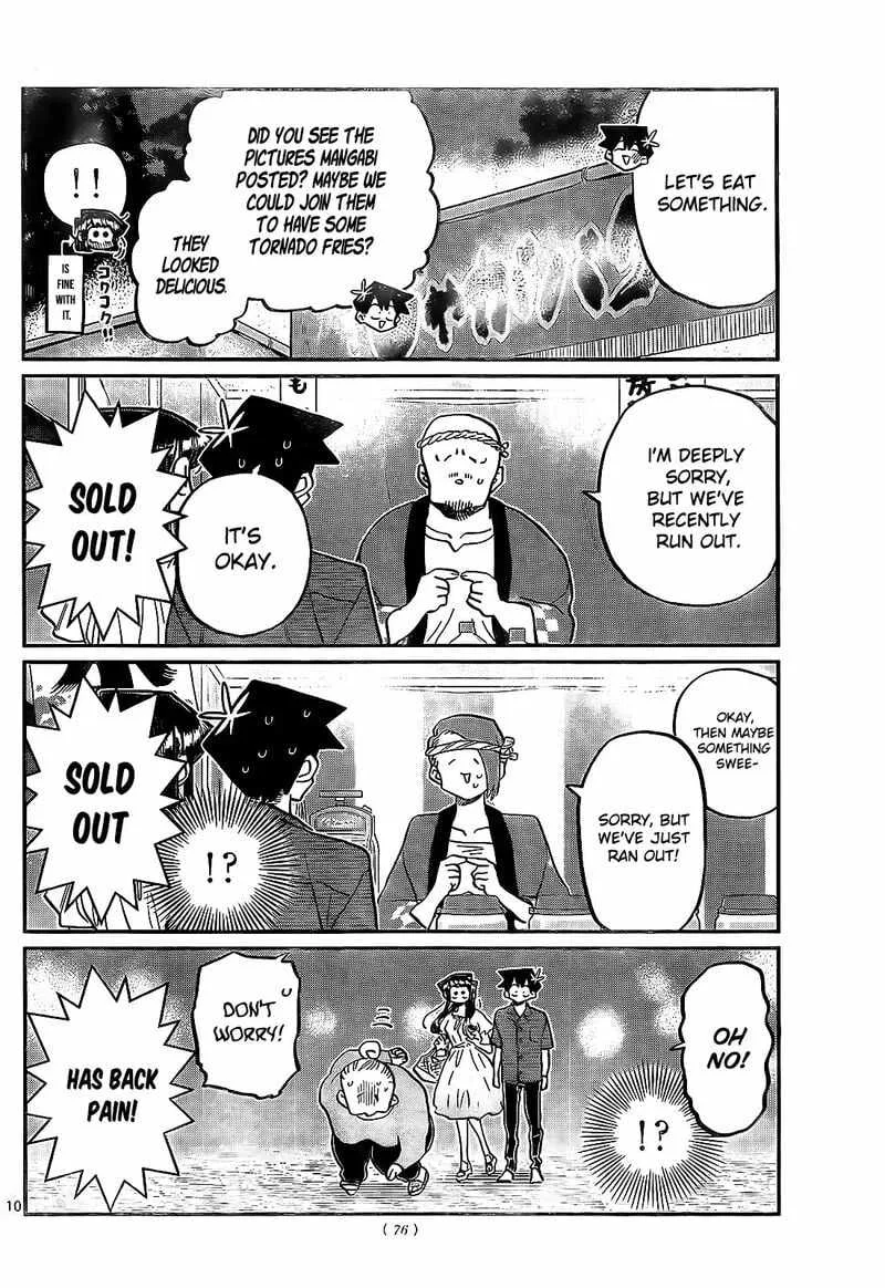 Komi-san wa Komyushou desu Chapter 411 page 10