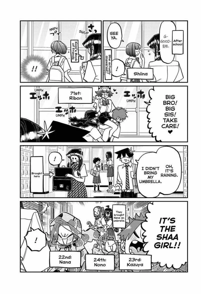 Komi-san wa Komyushou desu Chapter 416 page 11