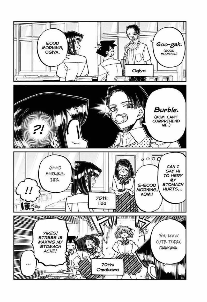 Komi-san wa Komyushou desu Chapter 416 page 6