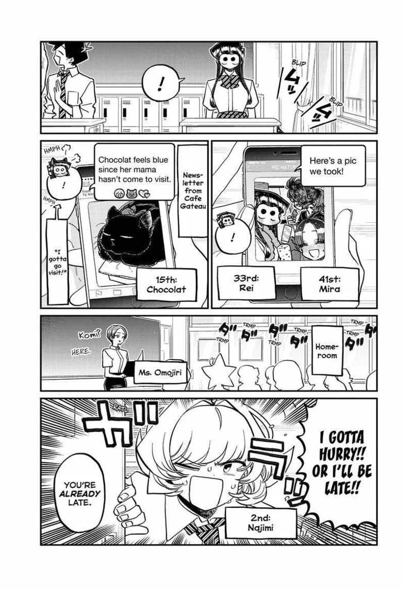 Komi-san wa Komyushou desu Chapter 416 page 7