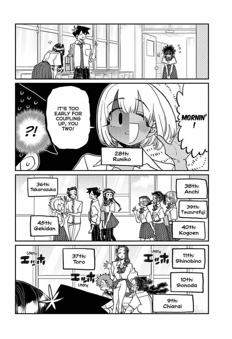 Komi-san wa Komyushou desu Chapter 416 page 4