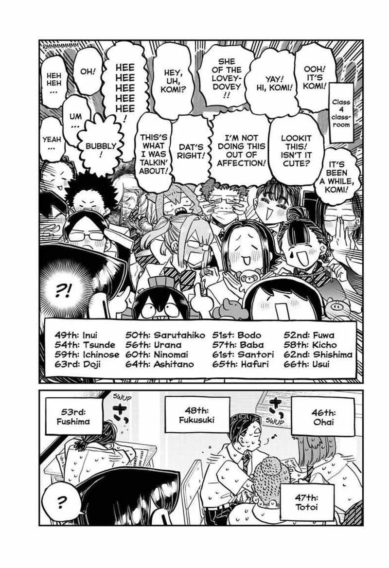 Komi-san wa Komyushou desu Chapter 416 page 9