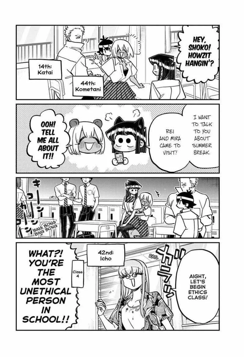 Komi-san wa Komyushou desu Chapter 416 page 10