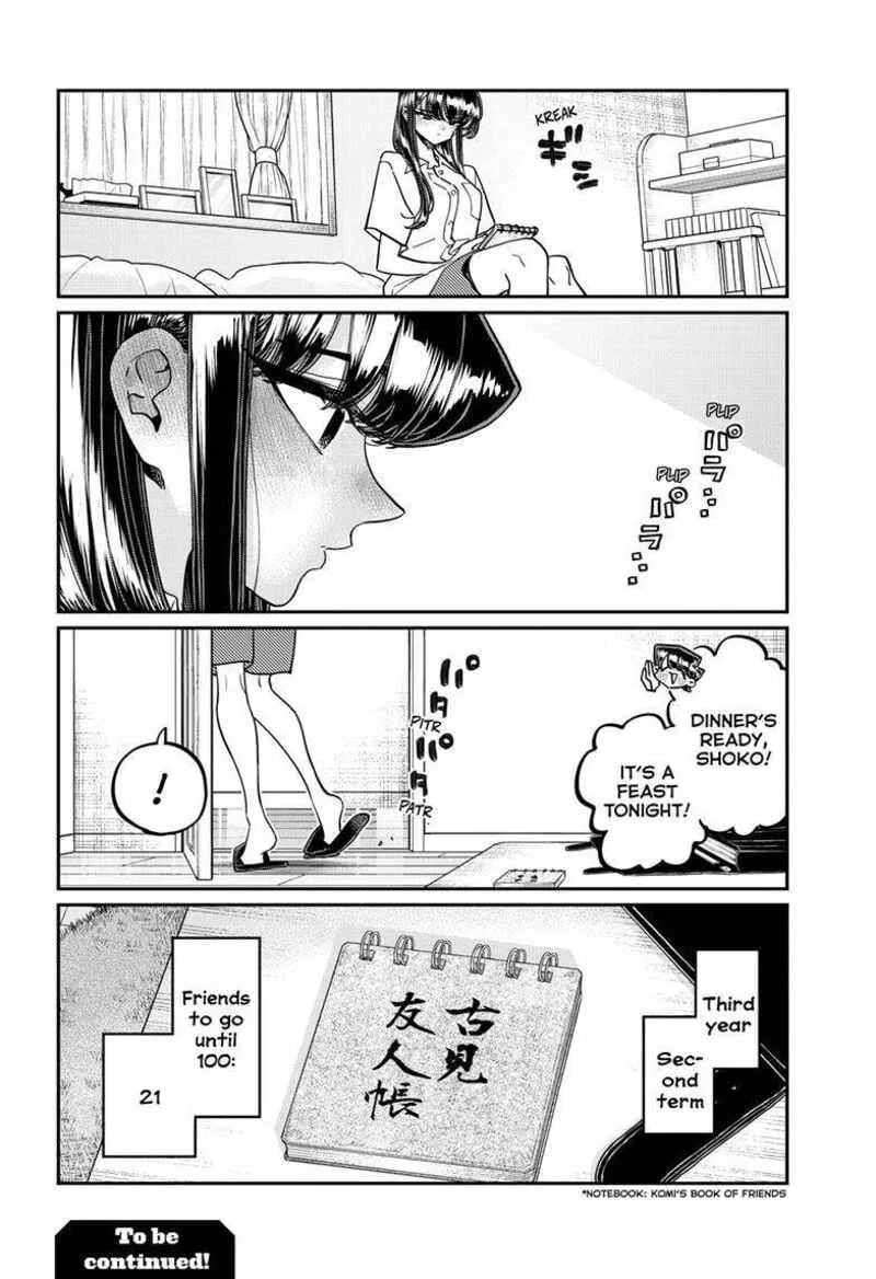 Komi-san wa Komyushou desu Chapter 416 page 14