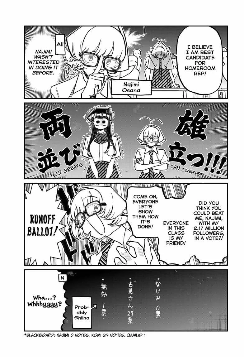 Komi-san wa Komyushou desu Chapter 420 page 4