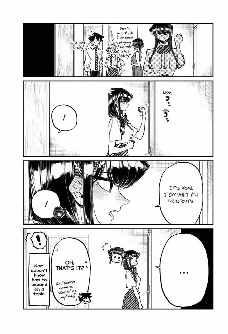 Komi-san wa Komyushou desu Chapter 421 page 8