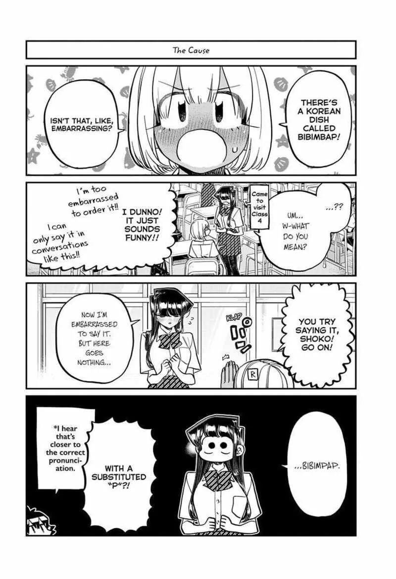 Komi-san wa Komyushou desu Chapter 425 page 8