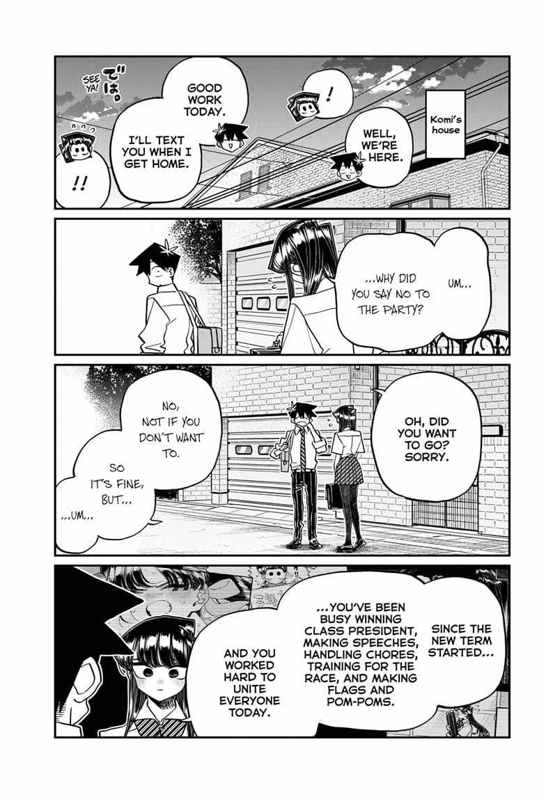 Komi-san wa Komyushou desu Chapter 432 page 14