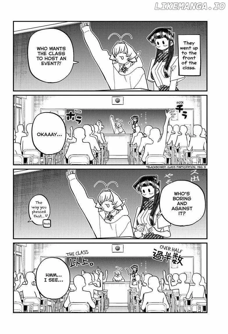 Komi-san wa Komyushou desu Chapter 447 page 2