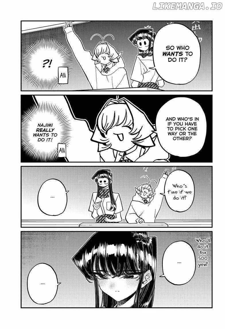 Komi-san wa Komyushou desu Chapter 447 page 3