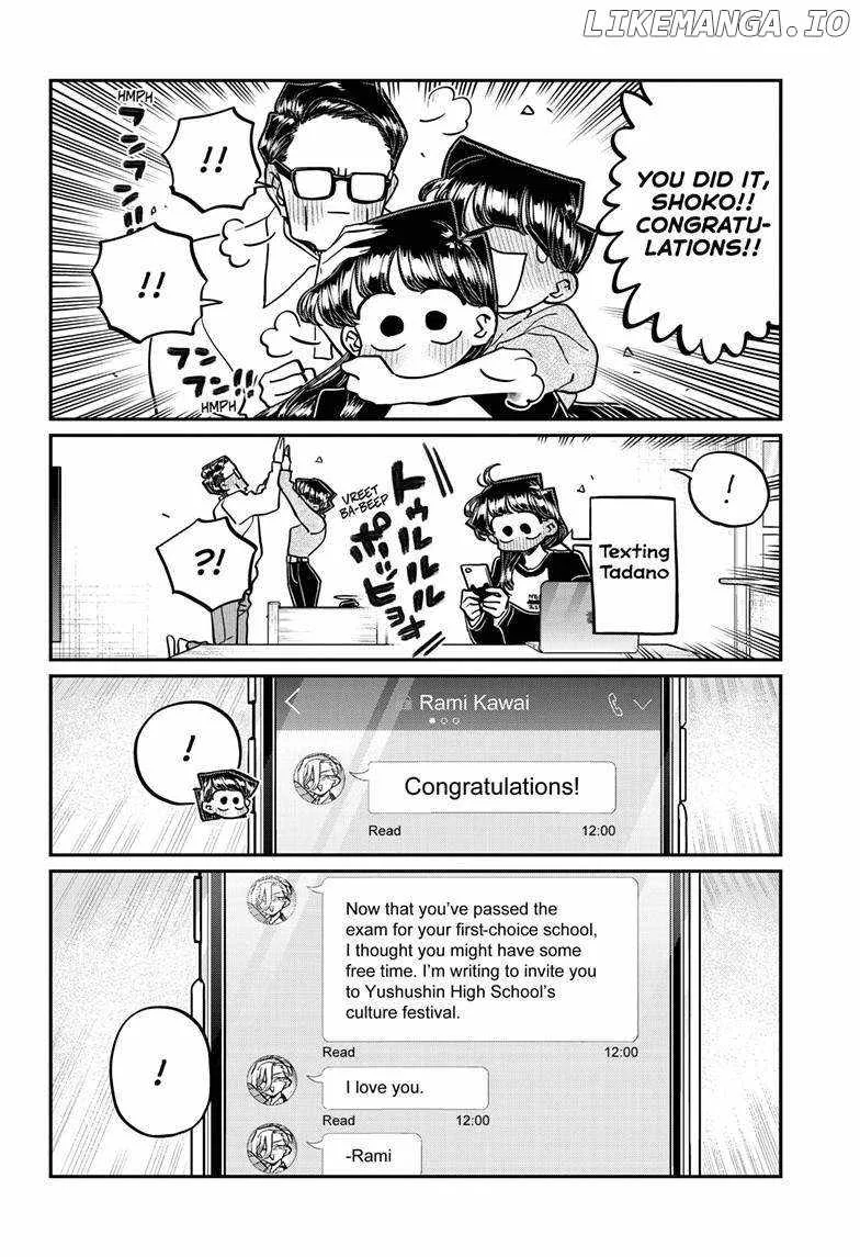 Komi-san wa Komyushou desu Chapter 446 page 2