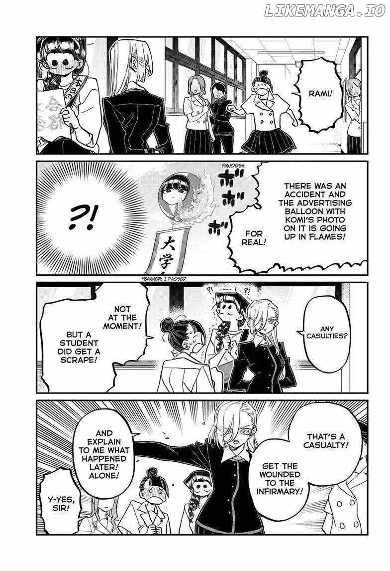 Komi-san wa Komyushou desu Chapter 446 page 9