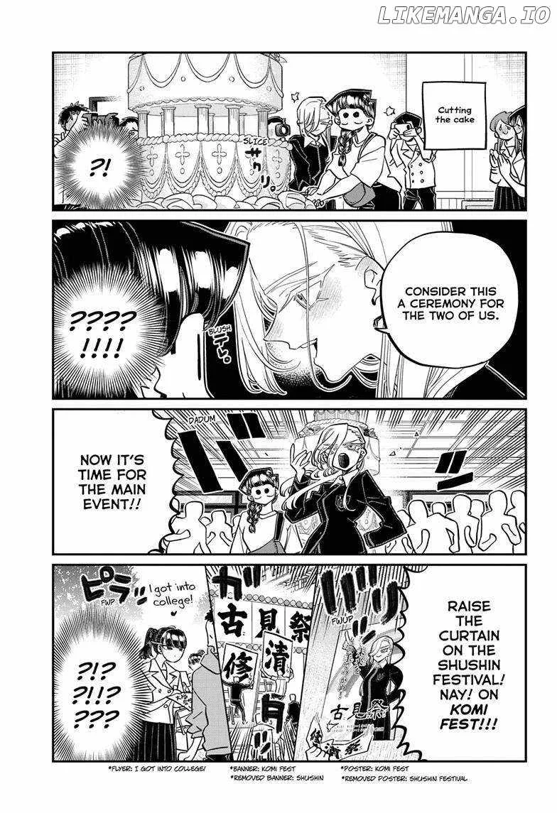 Komi-san wa Komyushou desu Chapter 446 page 7