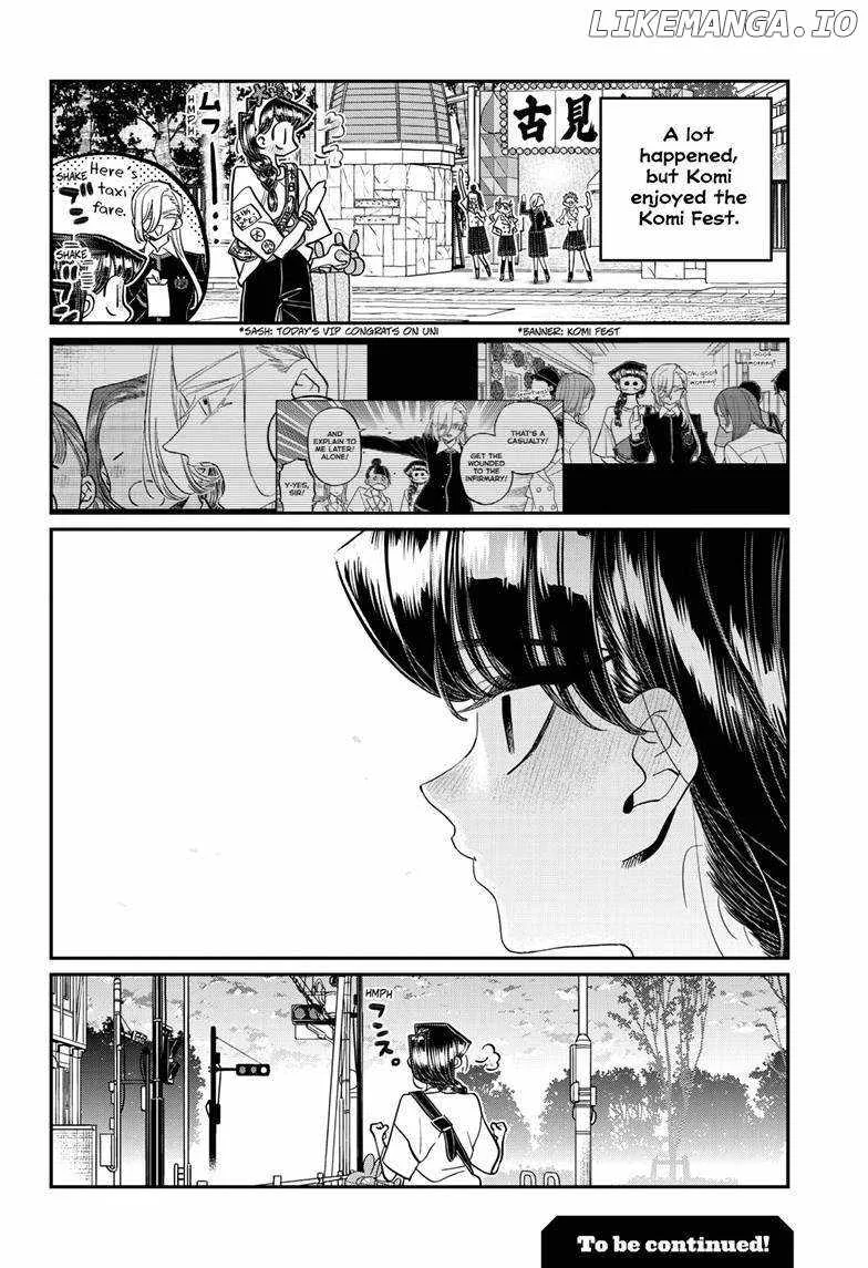 Komi-san wa Komyushou desu Chapter 446 page 12