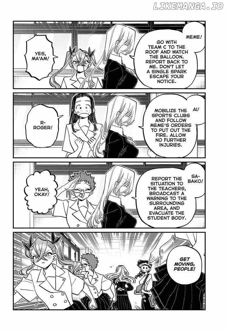 Komi-san wa Komyushou desu Chapter 446 page 10