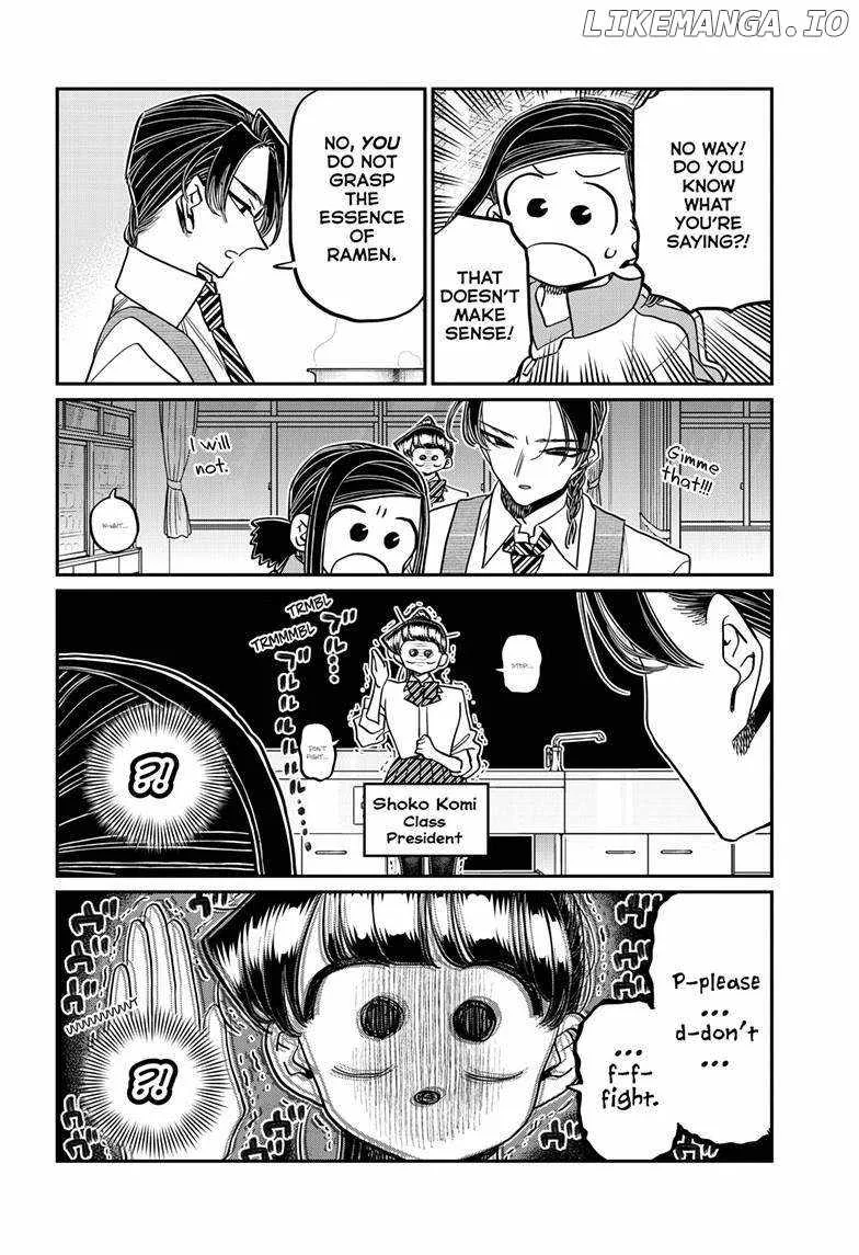 Komi-san wa Komyushou desu Chapter 450 page 2