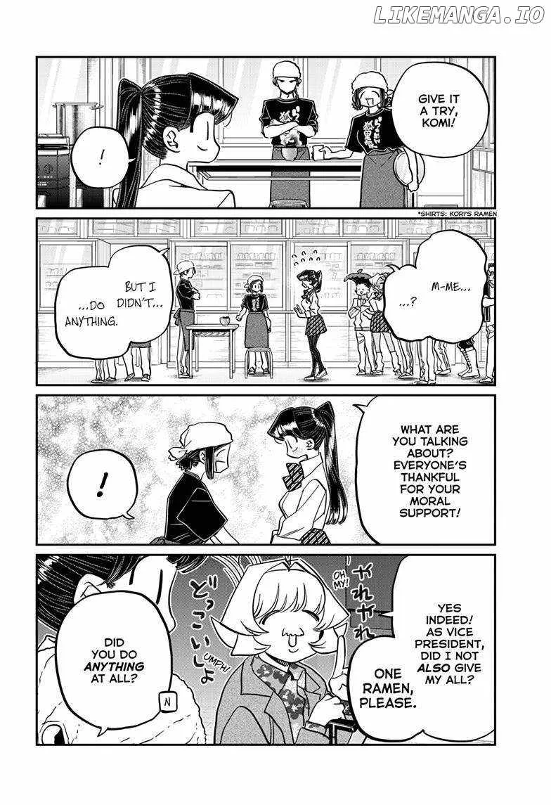 Komi-san wa Komyushou desu Chapter 450 page 10