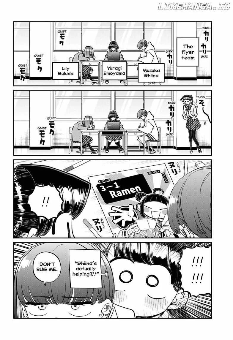 Komi-san wa Komyushou desu Chapter 448 page 10