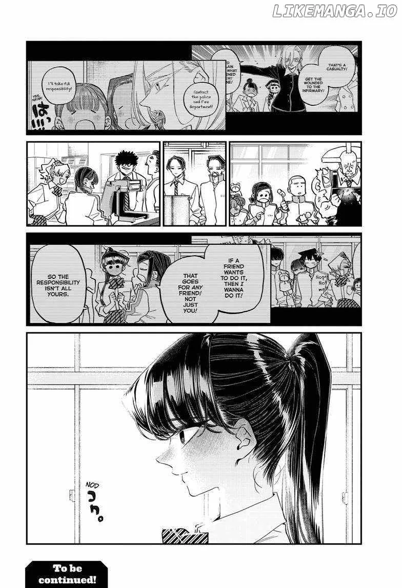 Komi-san wa Komyushou desu Chapter 449 page 18