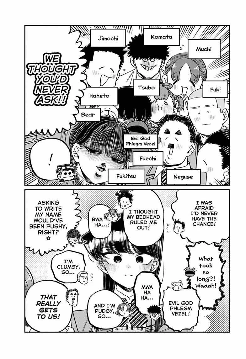 Komi-san wa Komyushou desu Chapter 458 page 6