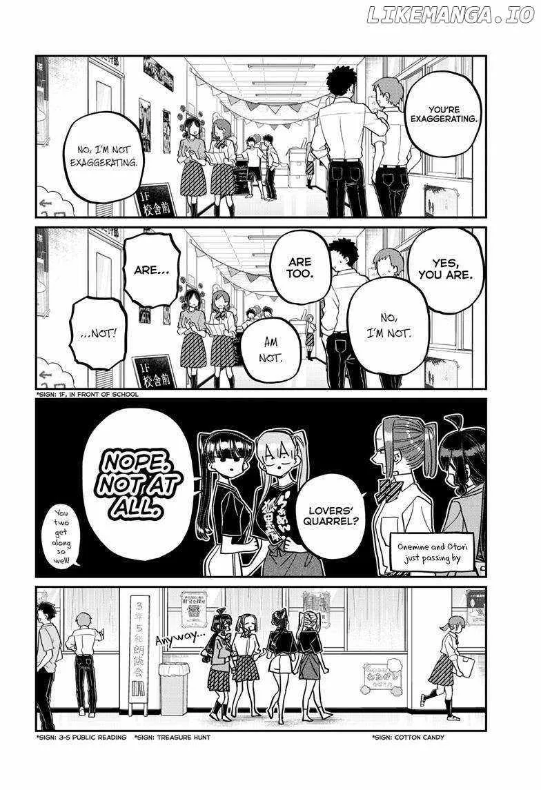 Komi-san wa Komyushou desu Chapter 455 page 12