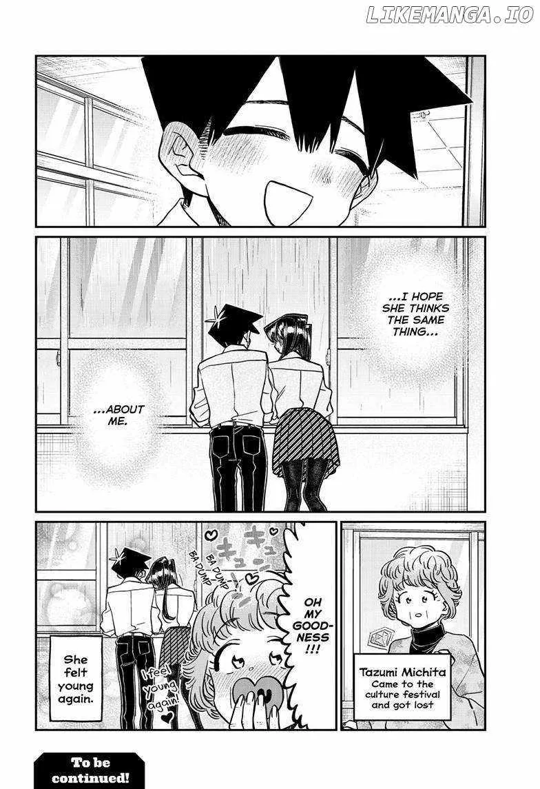 Komi-san wa Komyushou desu Chapter 455 page 18