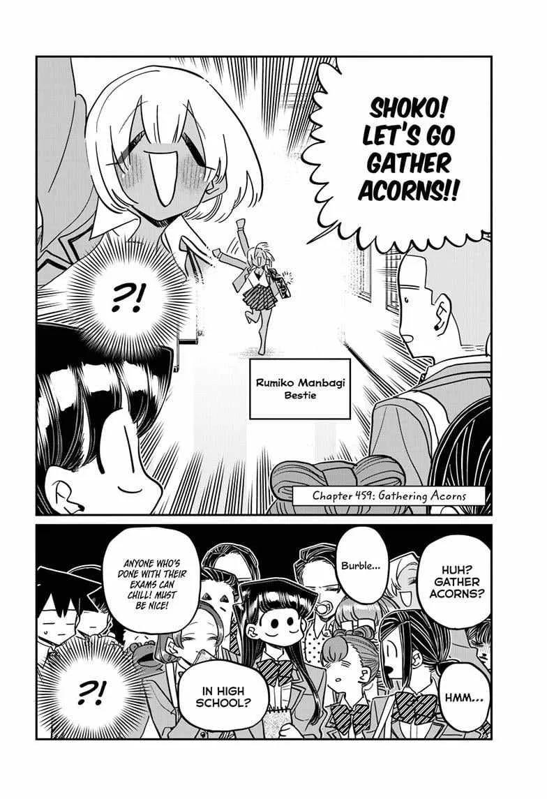 Komi-san wa Komyushou desu Chapter 459 page 1