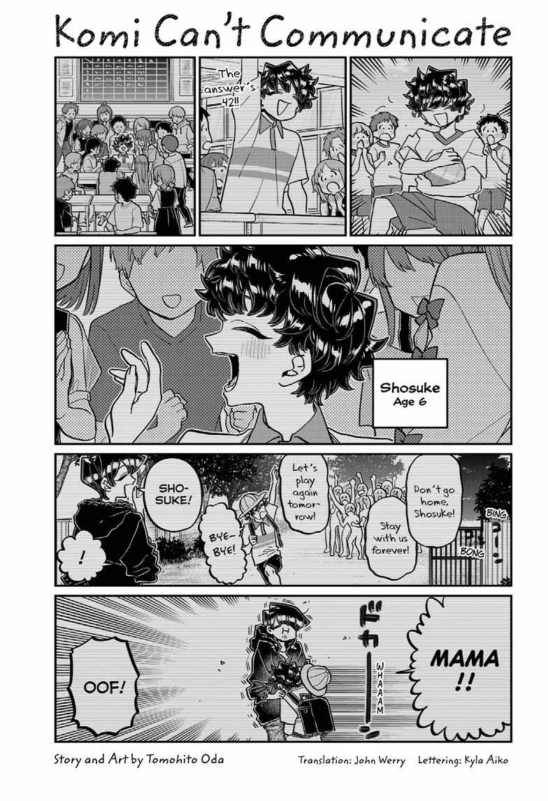 Komi-san wa Komyushou desu Chapter 461 page 1