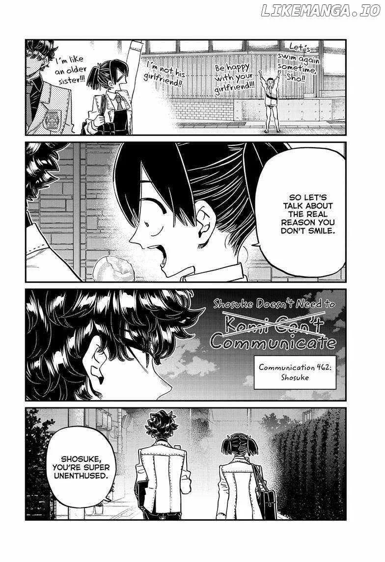 Komi-san wa Komyushou desu Chapter 462 page 2