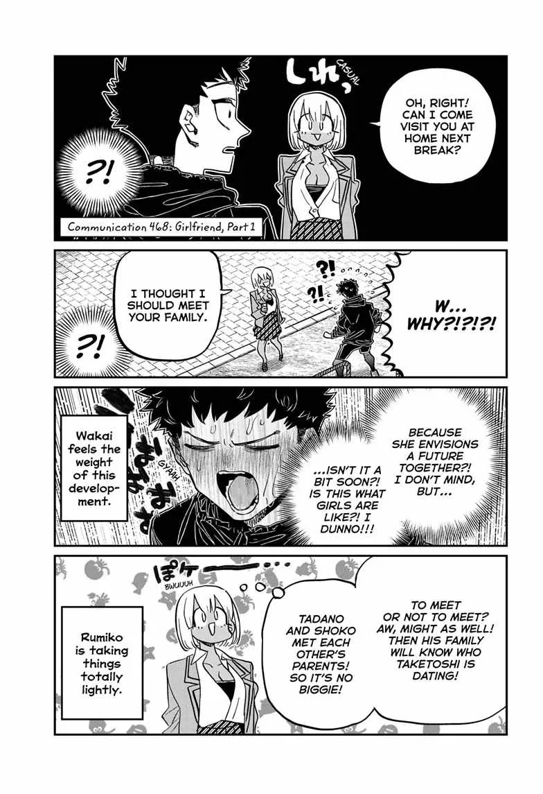 Komi-san wa Komyushou desu Chapter 468 page 1