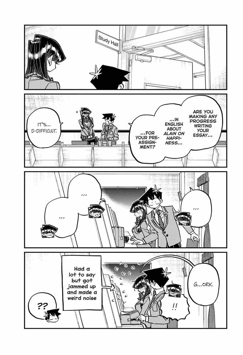 Komi-san wa Komyushou desu Chapter 472 page 4