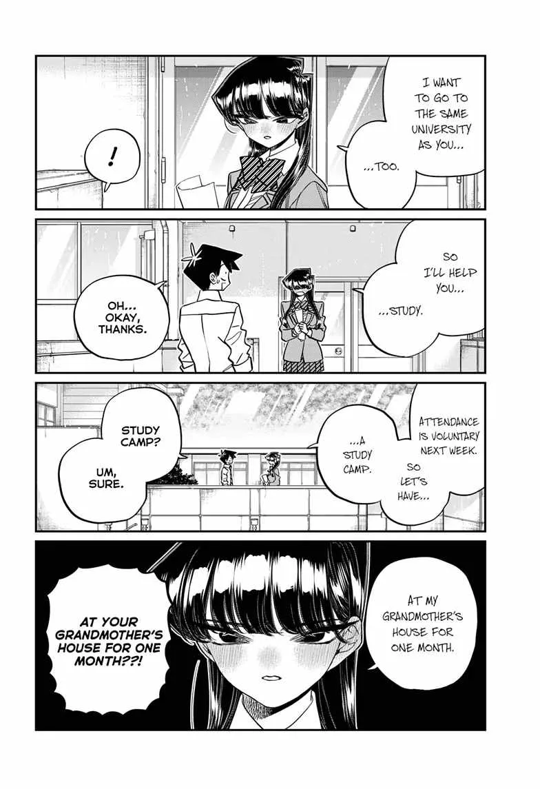 Komi-san wa Komyushou desu Chapter 472 page 13
