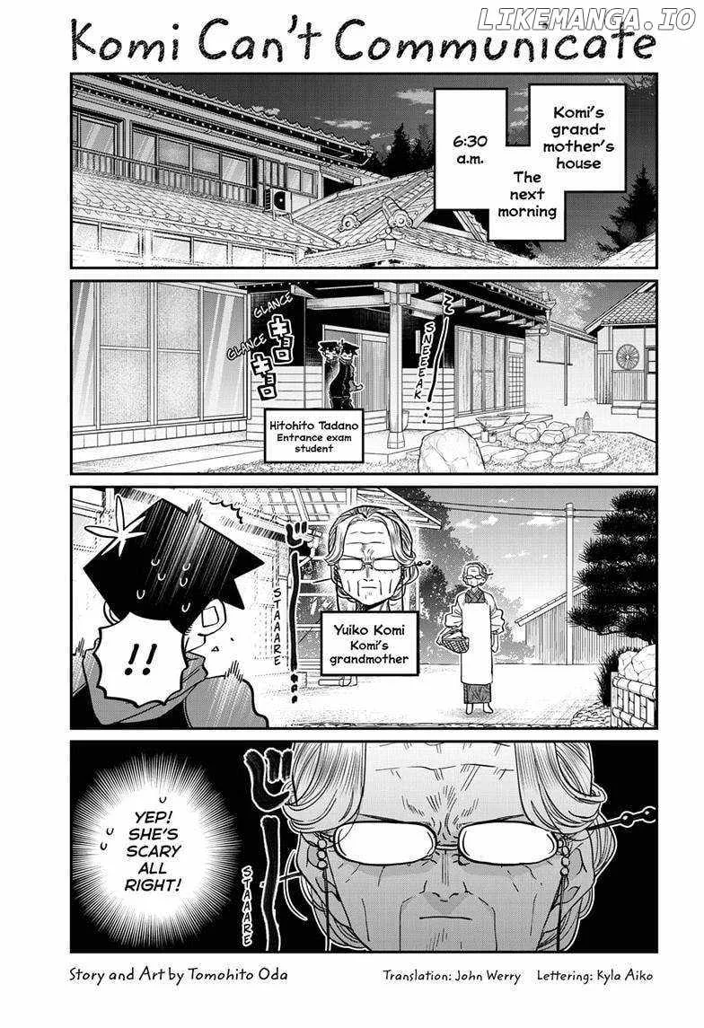 Komi-san wa Komyushou desu Chapter 476 page 2