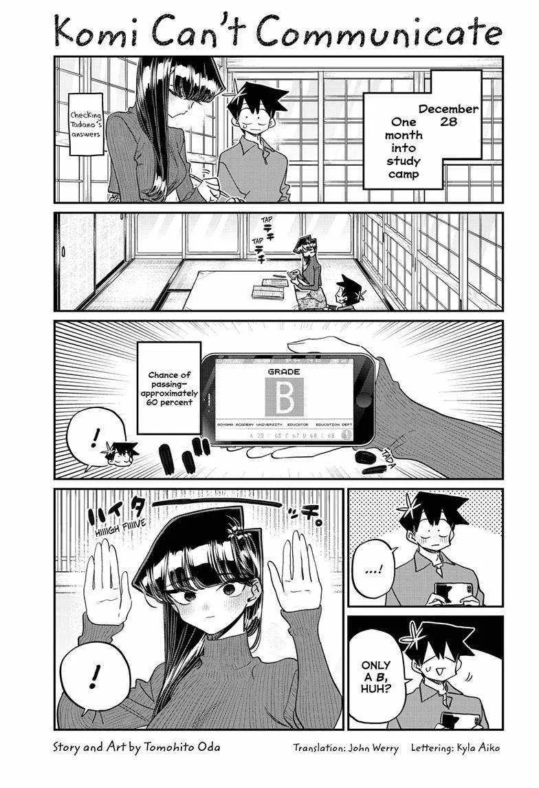 Komi-san wa Komyushou desu Chapter 480 page 2