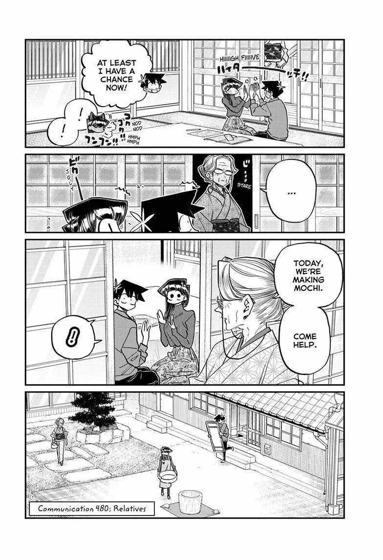 Komi-san wa Komyushou desu Chapter 480 page 3
