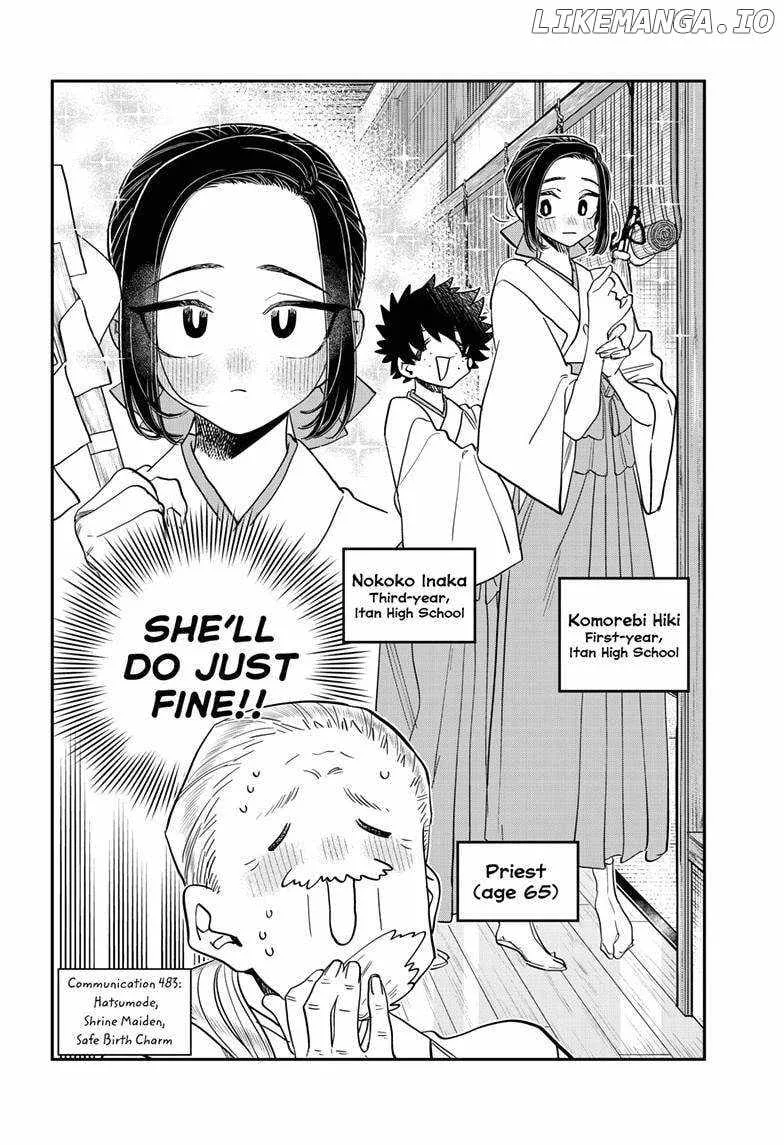 Komi-san wa Komyushou desu Chapter 483 page 3