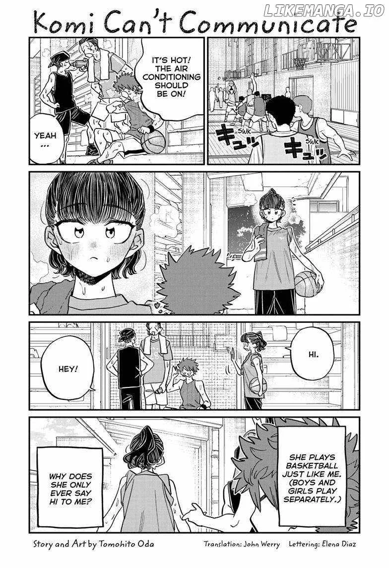 Komi-san wa Komyushou desu Chapter 494 page 2