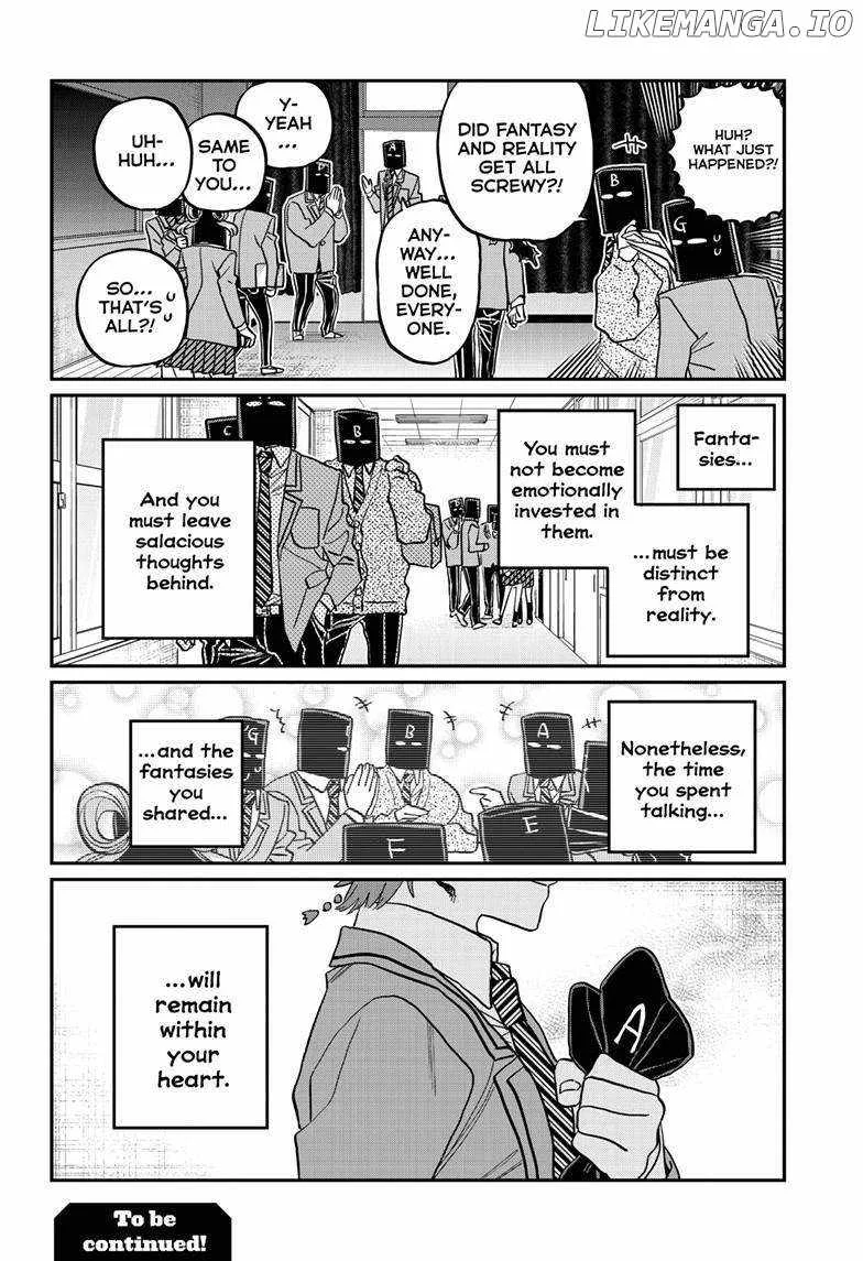 Komi-san wa Komyushou desu Chapter 494 page 19