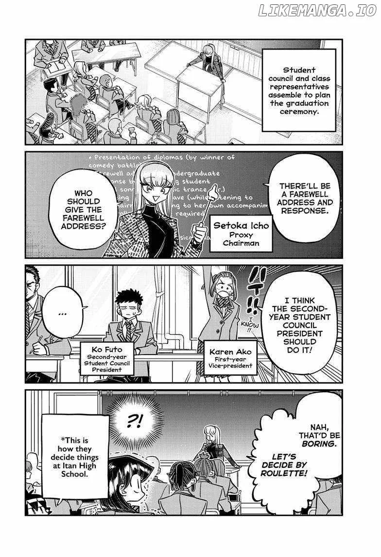 Komi-san wa Komyushou desu Chapter 495 page 3