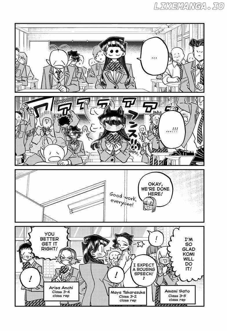 Komi-san wa Komyushou desu Chapter 495 page 5