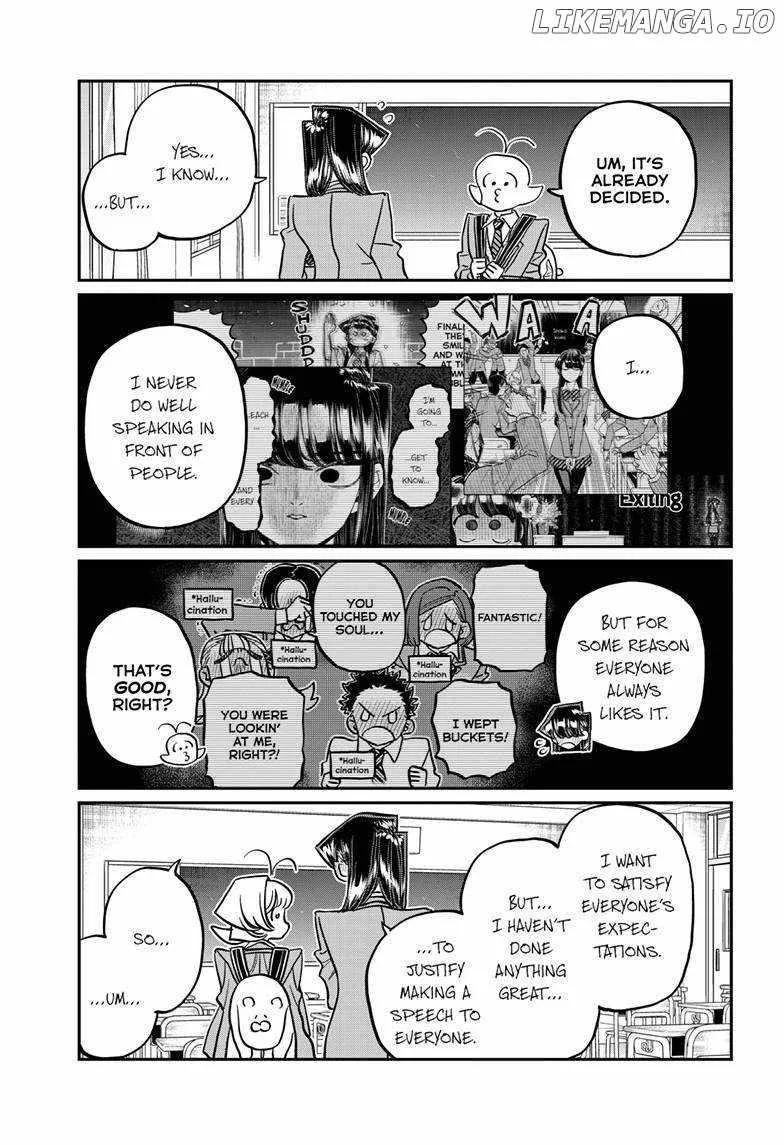 Komi-san wa Komyushou desu Chapter 495 page 8